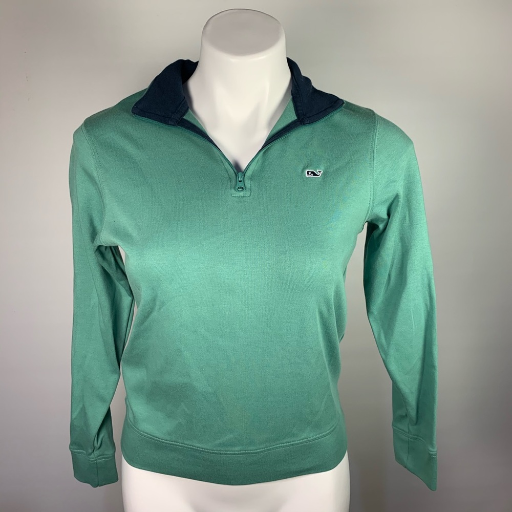Vineyard Vines Kids Quarter Zip Large